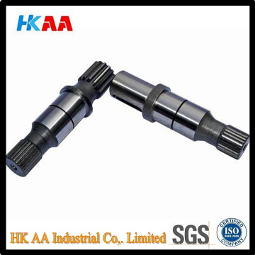 OEM Alloy Steel CNC Machining Hardening Spur Gear Shaft, Gear Pump Connect Shaft